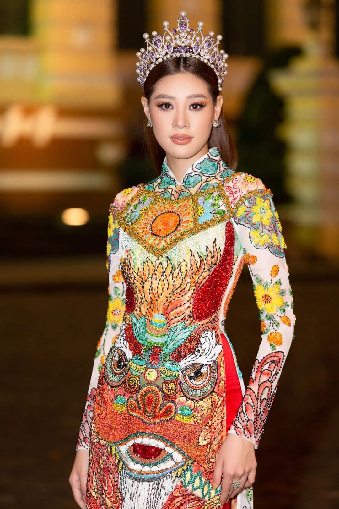 Miss Universe Vietnam Khan Van Ao Dai 8 The Perfect Miss